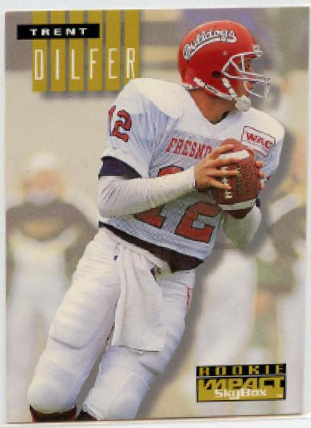 Trent Dilfer #278 Football Cards 1994 Skybox Impact