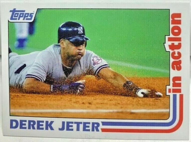 Derek Jeter #131 2021 Topps Throwback Thursday Baseball