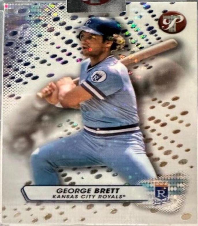 George Brett #7 Baseball Cards 2023 Topps Pristine