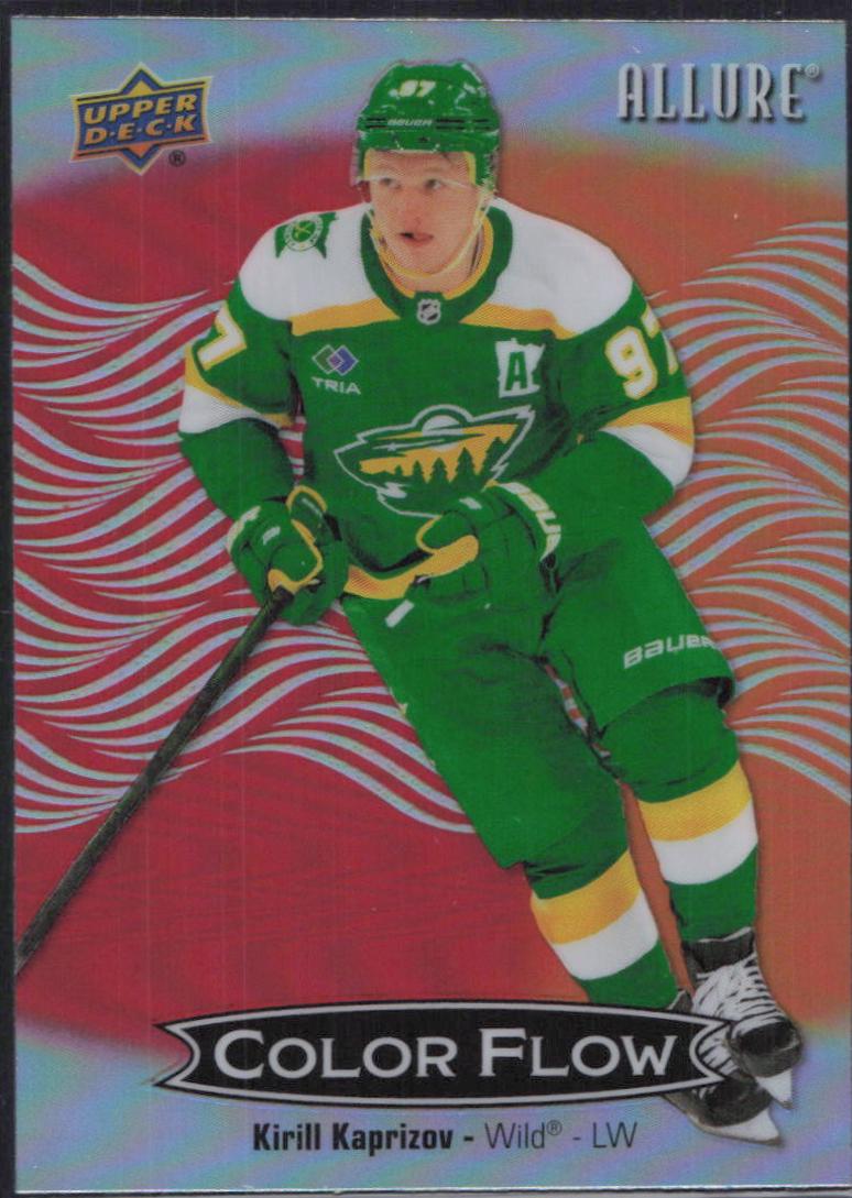 Kirill Kaprizov #CFL-26 2024 Upper Deck Allure Color Flow Hockey
