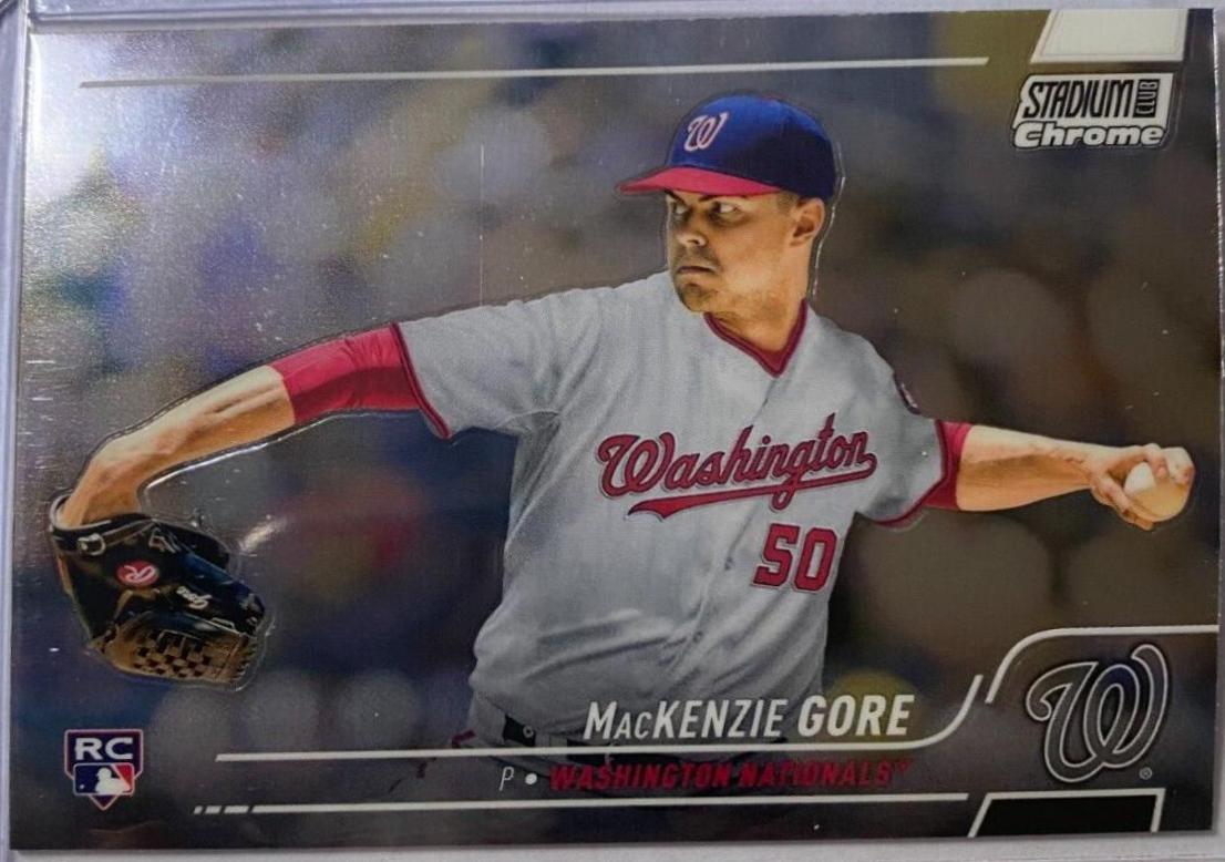 MacKenzie Gore #221 Baseball Cards 2022 Stadium Club Chrome