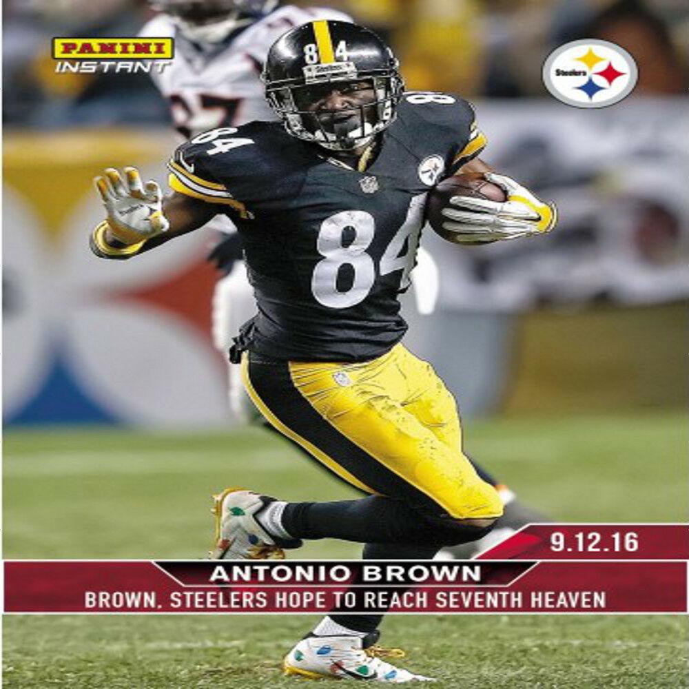 Antonio Brown #4 Football Cards 2016 Panini Instant NFL