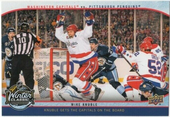 Mike Knuble #WC10 Hockey Cards 2011 Upper Deck Winter Classic Jumbo