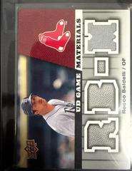 Rocco Baldelli #GM-RB Baseball Cards 2009 Upper Deck Game Materials Prices