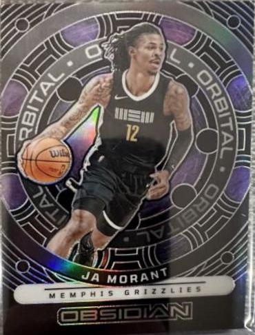 Ja Morant #6 Basketball Cards 2023 Panini Obsidian Orbital