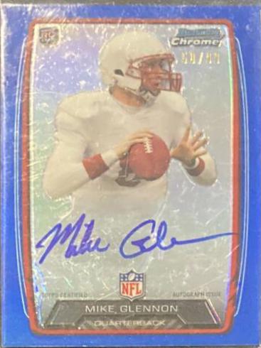 Mike Glennon #MG 2013 Bowman Chrome Rookie Autograph Football