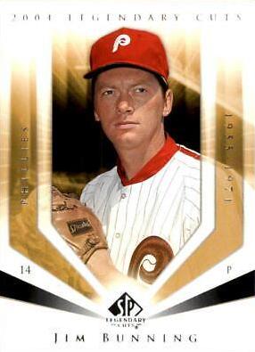 Jim Bunning #53 Baseball Cards 2004 SP Legendary Cuts