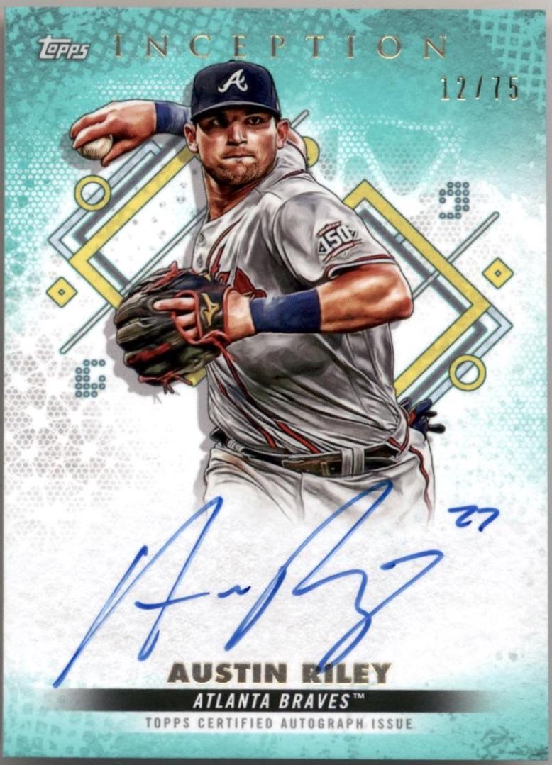 Austin Riley [Aqua] #BRES-AR