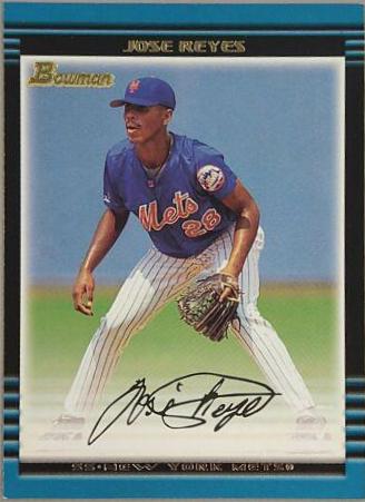 Jose Reyes #124 2002 Bowman Baseball
