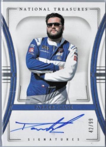 Parker Chase #13 Racing Cards 2024 Panini National Treasures NASCAR Signature