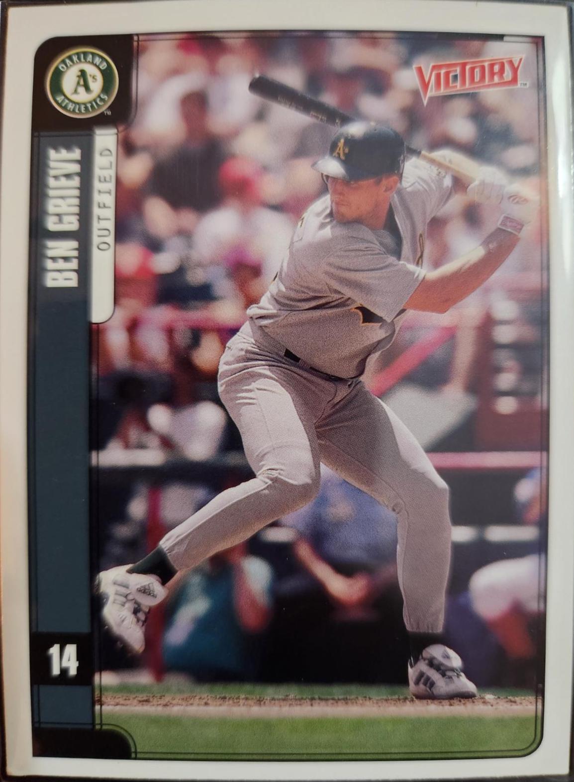 Ben Grieve #33 Baseball Cards 2001 Upper Deck Victory