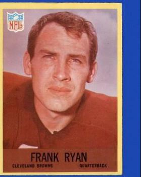 Frank Ryan #44 Football Cards 1967 Philadelphia