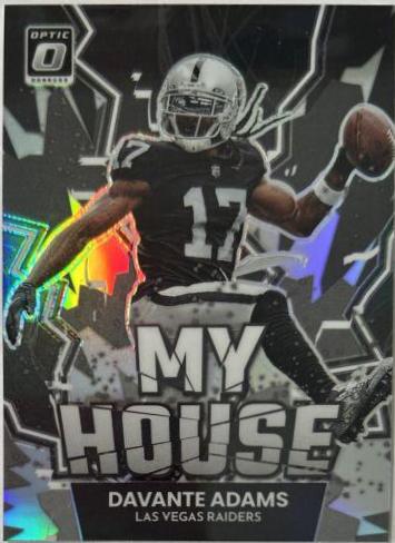 Davante Adams #MH-9 Football Cards 2022 Panini Donruss Optic My House
