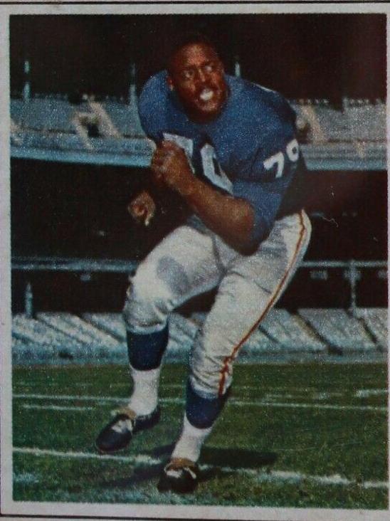 Roosevelt Brown #17 Football Cards 1962 Post Cereal