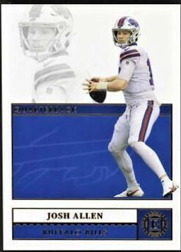 Josh Allen #9 Football Cards 2021 Panini Encased