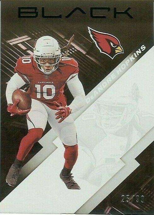 DeAndre Hopkins #3 Football Cards 2020 Panini Black