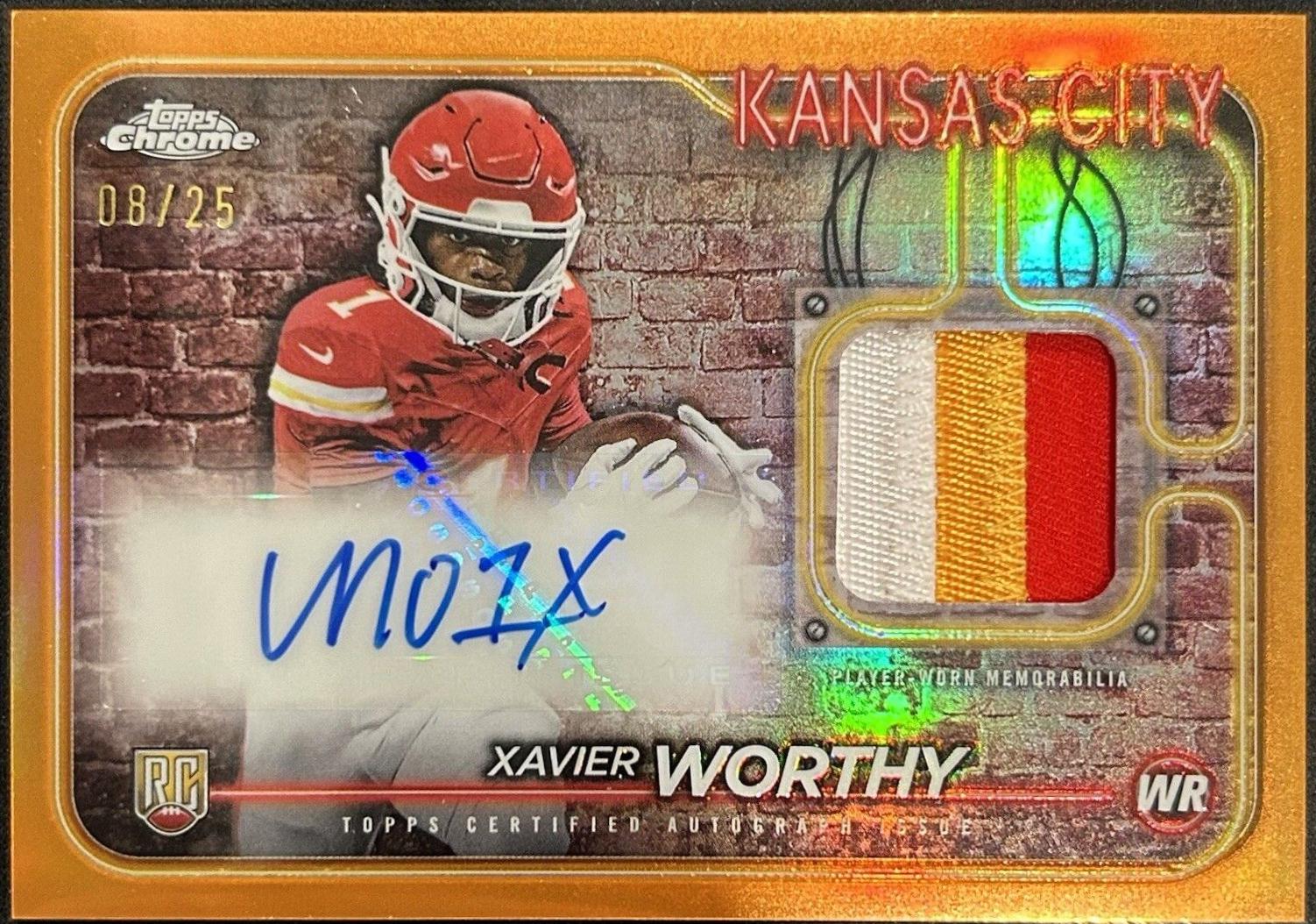 Xavier Worthy [Orange] #CPA-XW