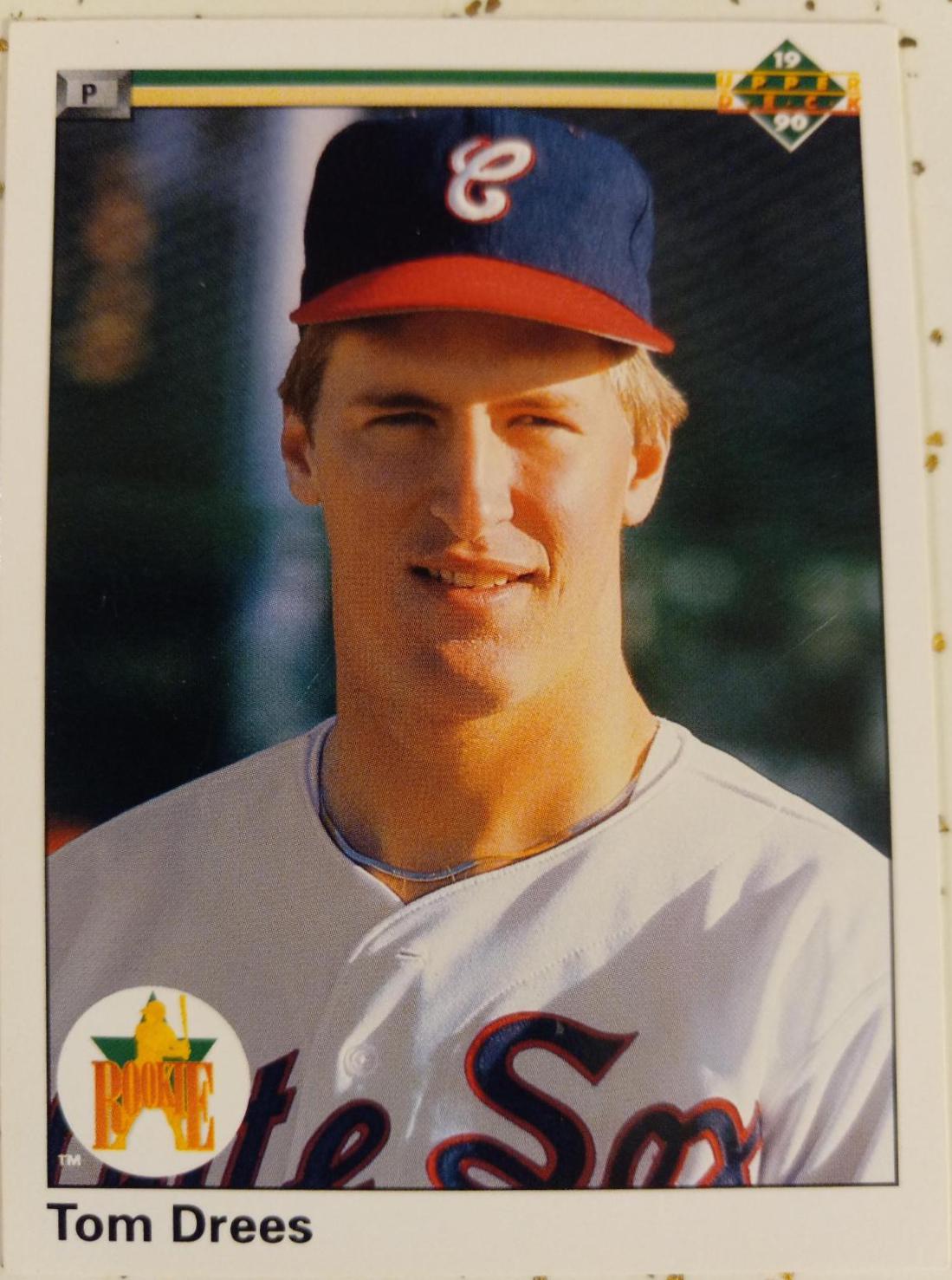 Tom Drees #3 Baseball Cards 1990 Upper Deck