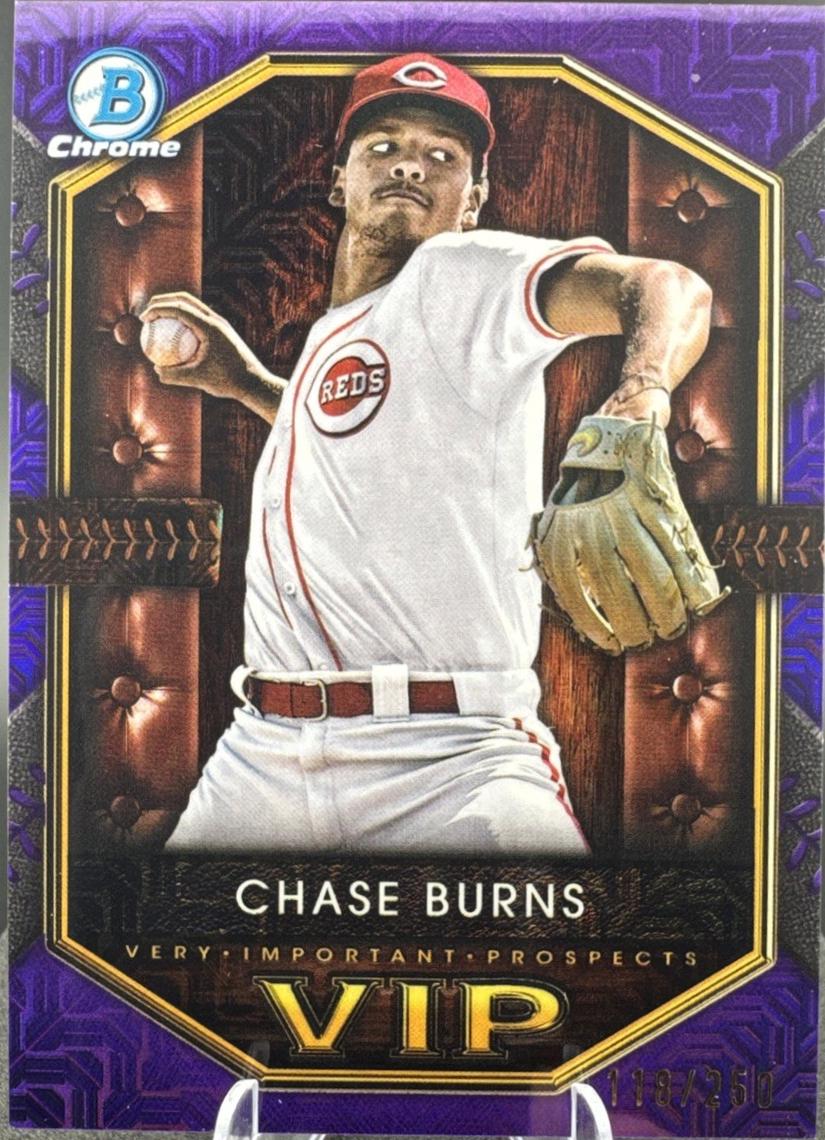 Chase Burns [Purple Refractor] #VIP-7