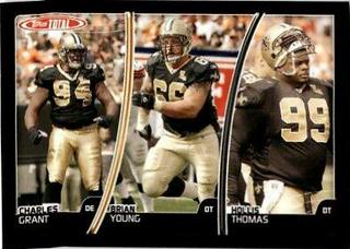 Hollis Thomas, Brian Young, Charles Grant