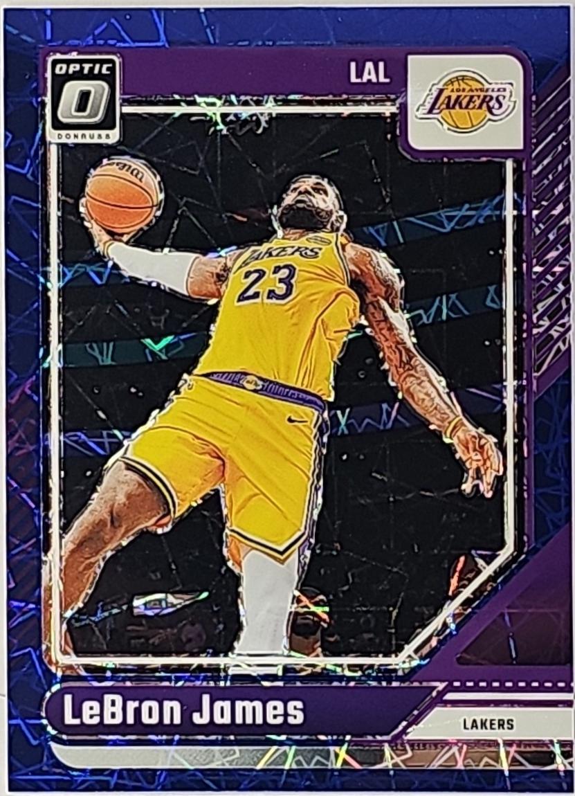 2024 LeBron James [Blue Velocity] #148