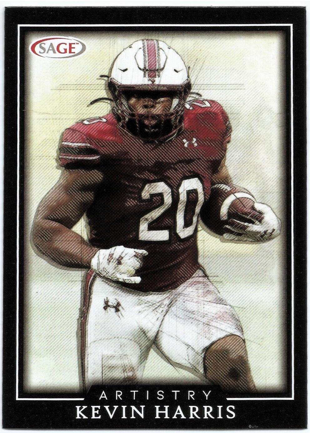Kevin harris #69 2022 Sage Artistry Football