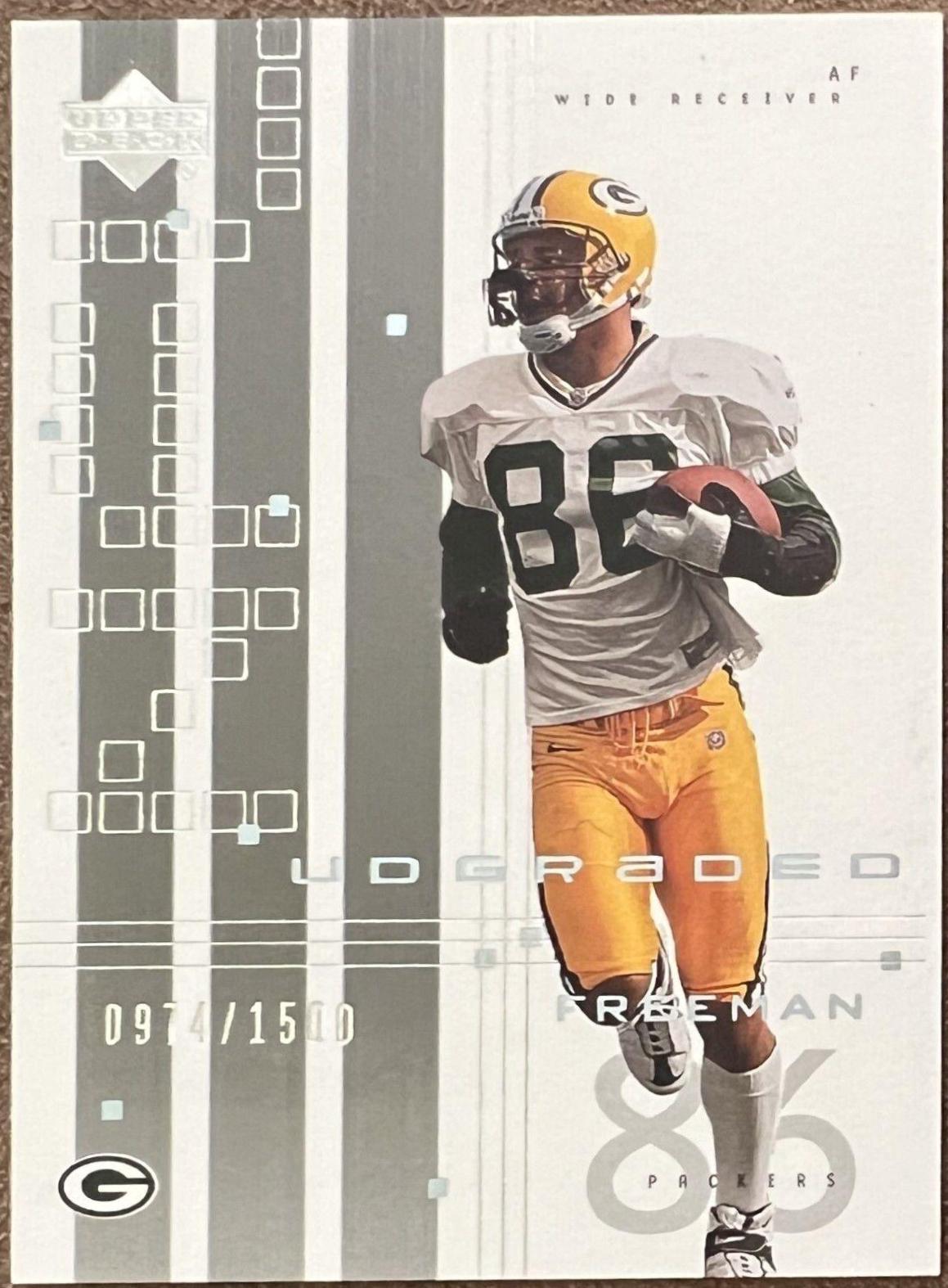 Antonio Freeman #31 Football Cards 2000 Upper Deck Graded