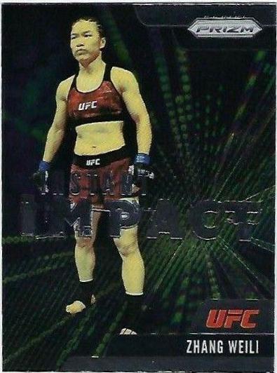 Zhang Weili #18 Ufc Cards 2021 Panini Prizm UFC Instant Impact