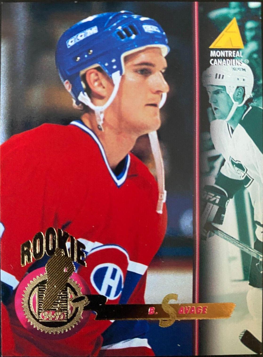 Brian Savage #248 Hockey Cards 1994 Pinnacle