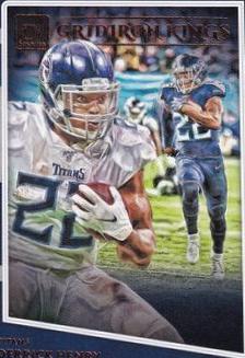 Derrick Henry #GK-DH Football Cards 2020 Panini Donruss Gridiron Kings