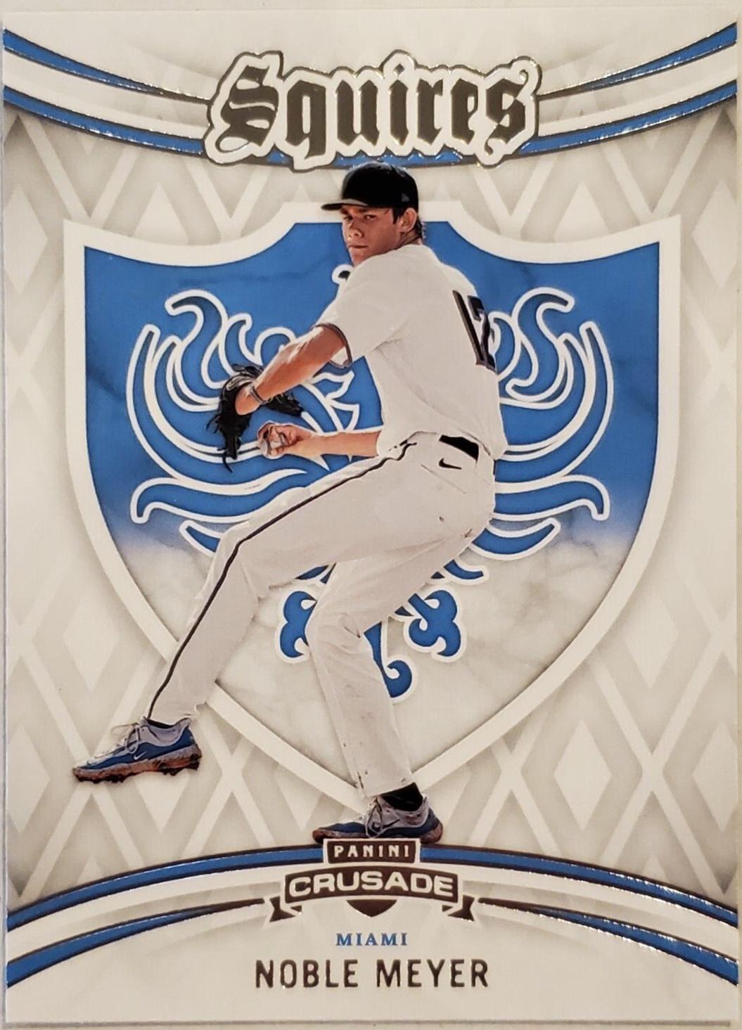 Noble Meyer #8 Baseball Cards 2024 Panini Crusade Squires