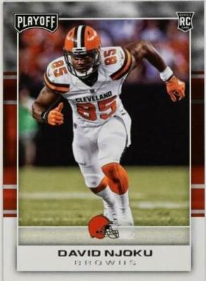 David Njoku #256 Football Cards 2017 Panini Playoff