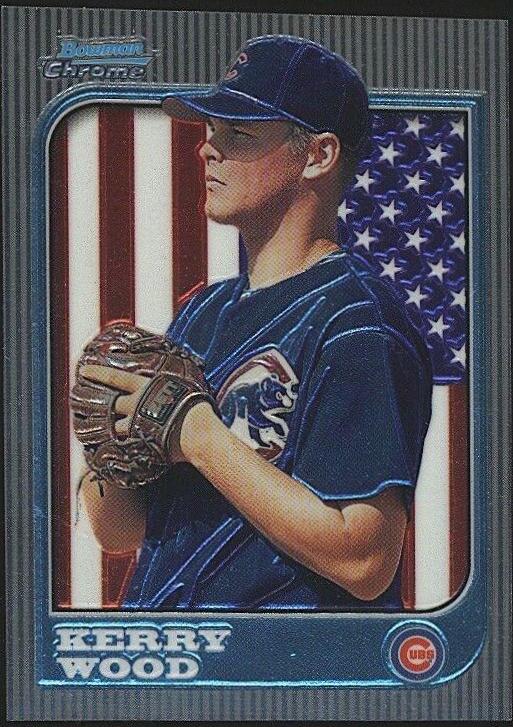 Kerry Wood #183 Baseball Cards 1997 Bowman Chrome International