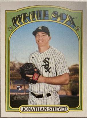 Jonathan Stiever #536 Baseball Cards 2021 Topps Heritage