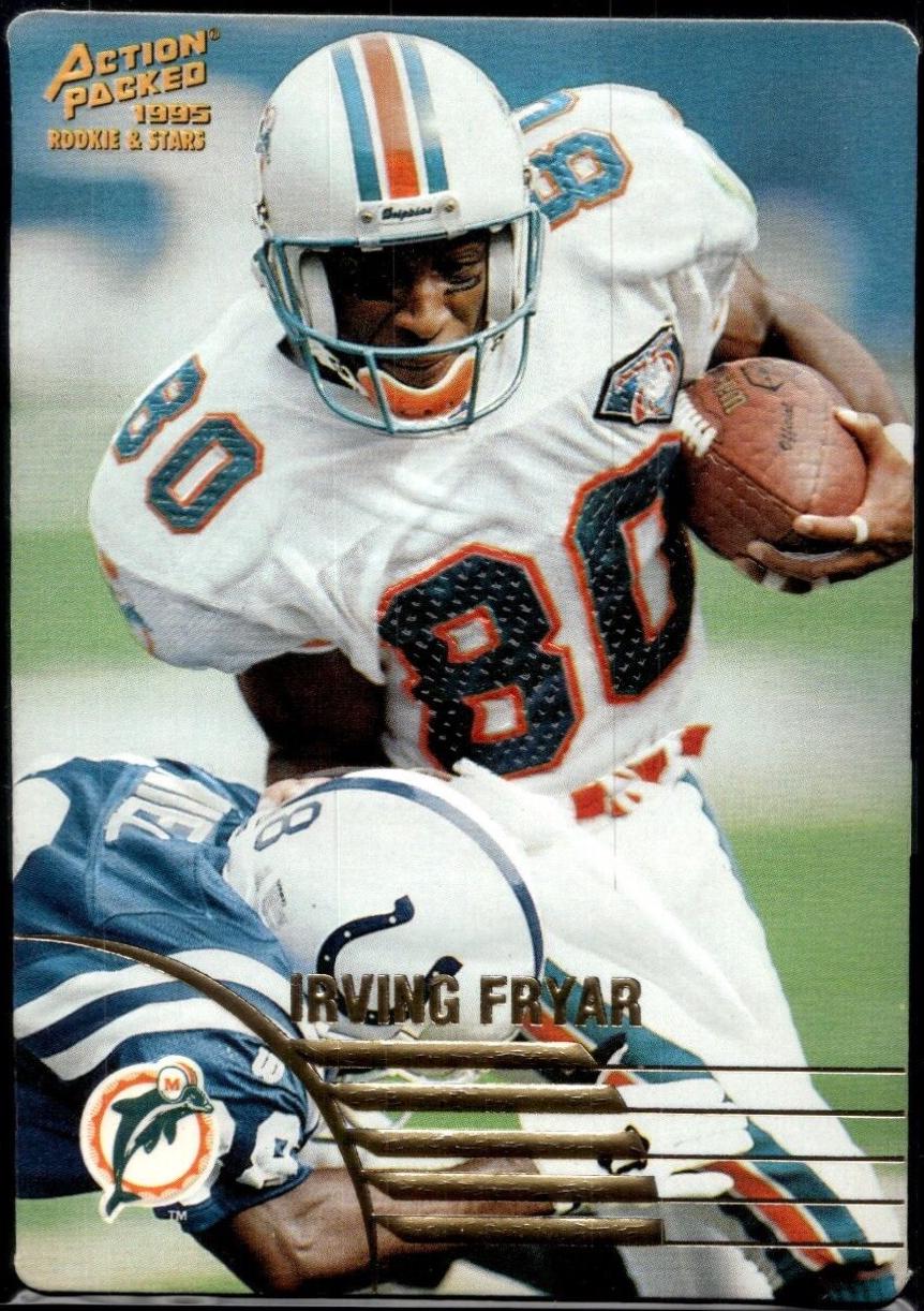 Irving Fryar #46 1995 Action Packed Rookie & Stars Football