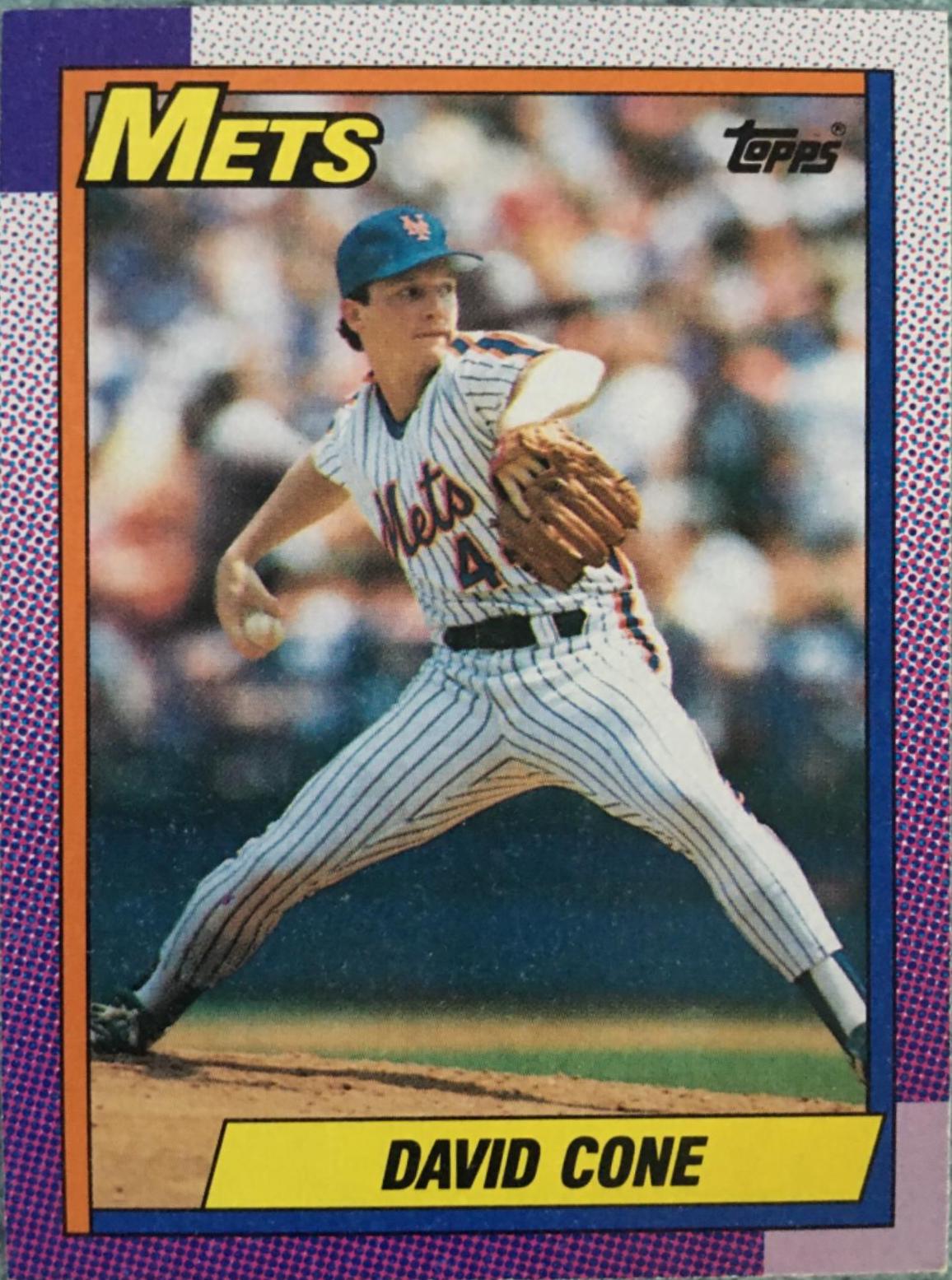 David Cone #30 Baseball Cards 1990 Topps