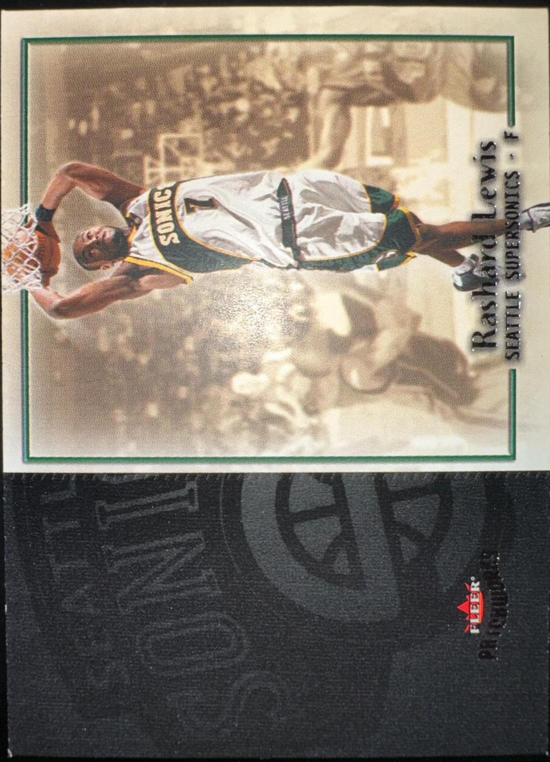 Rashard Lewis #81 Basketball Cards 2003 Fleer Patchworks
