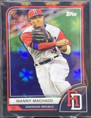 Manny Machado [SP Variation Black Difractor] #78
