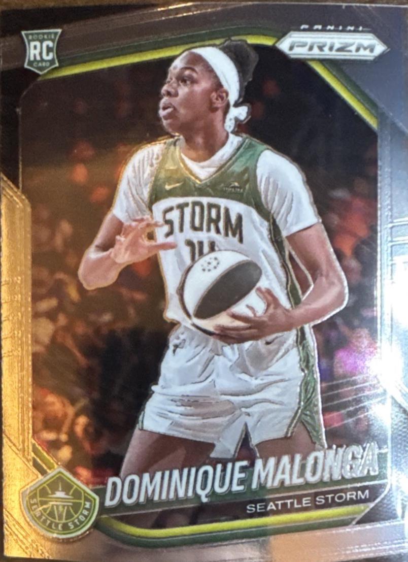 2025 Panini Prizm WNBA Dominique Malonga #116 card