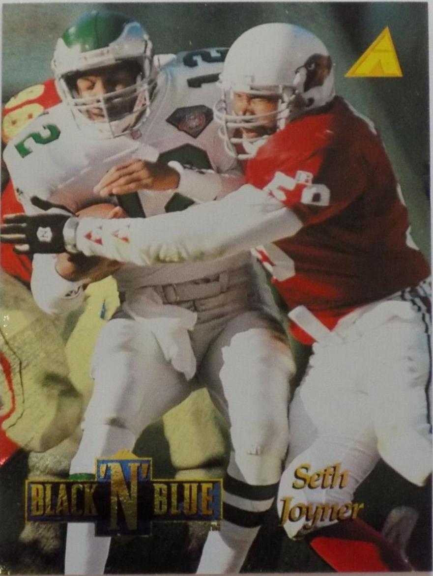 Seth Joyner #22 Football Cards 1995 Pinnacle Black N Blue