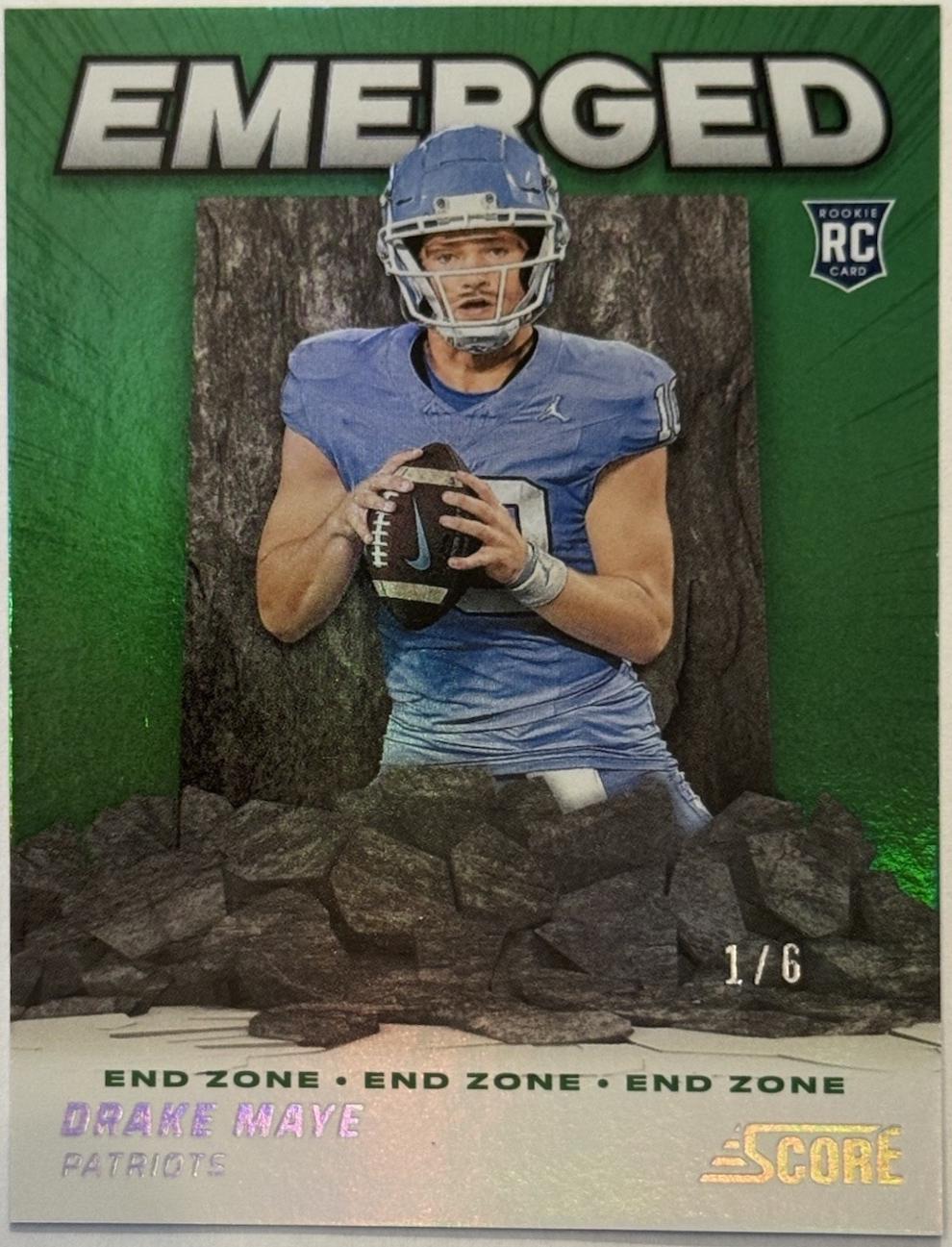 Drake Maye [End Zone] #EM-DME