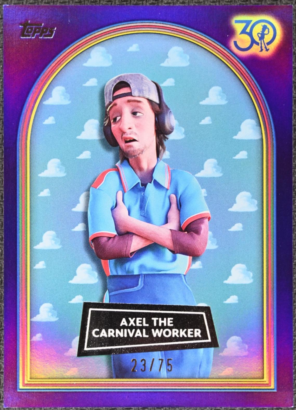 Axel the Carnival Worker [Purple Foil] #96