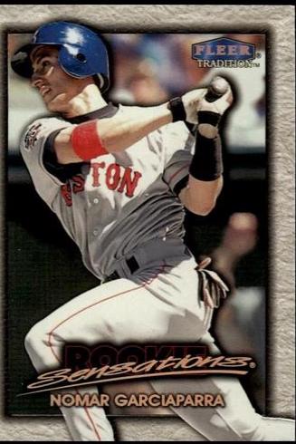 Nomar Garciaparra #5 Baseball Cards 1998 Fleer Rookie Sensations