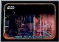 The Sith Waits for the Apprentice [Black] | Star Wars 2024 Topps Chrome Sapphire Duel of the Fates