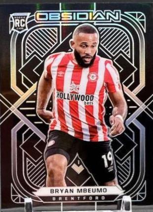 Bryan Mbeumo #120 Soccer Cards 2021 Panini Obsidian