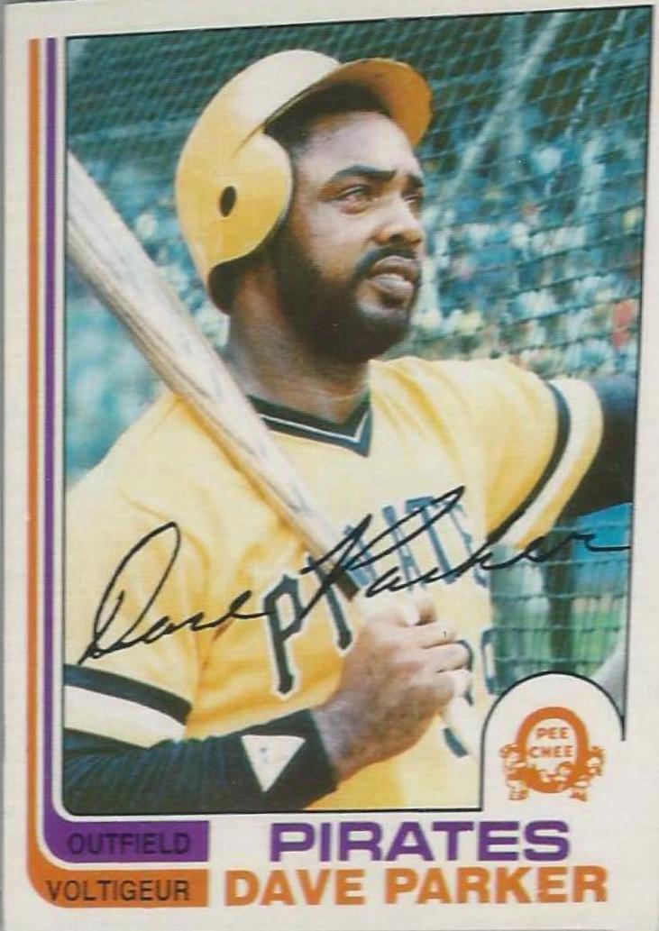 Dave Parker #40 Baseball Cards 1982 O Pee Chee