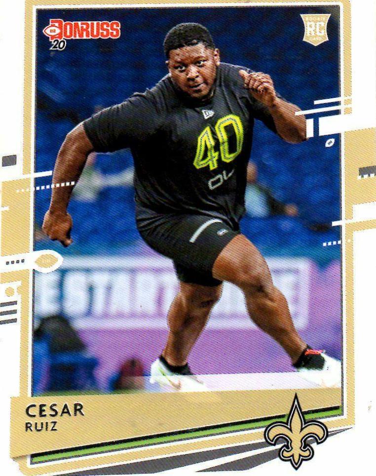 Cesar Ruiz #281 Football Cards 2020 Panini Donruss