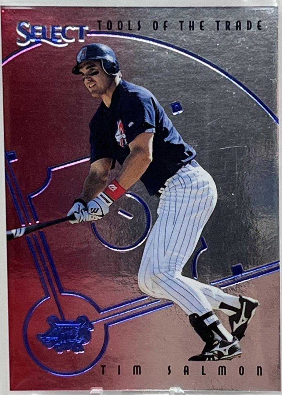 Tim Salmon, Todd Hollandsworth #13 Baseball Cards 1997 Select Tools of the Trade
