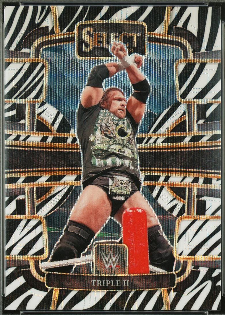 Triple H [Zebra Prizm] #85 Prices | 2024 Panini Select WWE