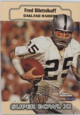 Fred Biletnikoff #10 Football Cards 1999 Sports Illustrated